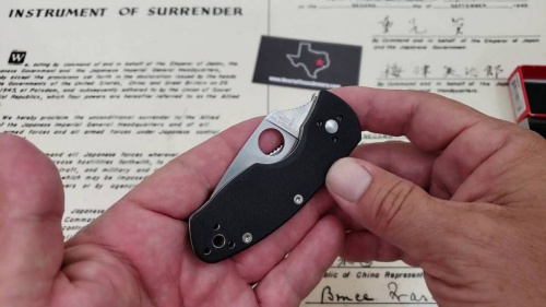 Складной нож Spyderco Ambitious 148GP фото 8 Складной нож Spyderco Ambitious 148GP фото 8
