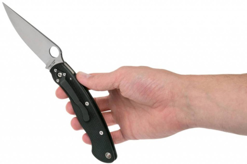 Складной нож Spyderco Military™ Model Left Hand - 36GPLE фото 9