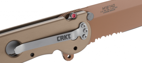 435 CRKT Kit Carson M16 Desert Aluminum фото 7