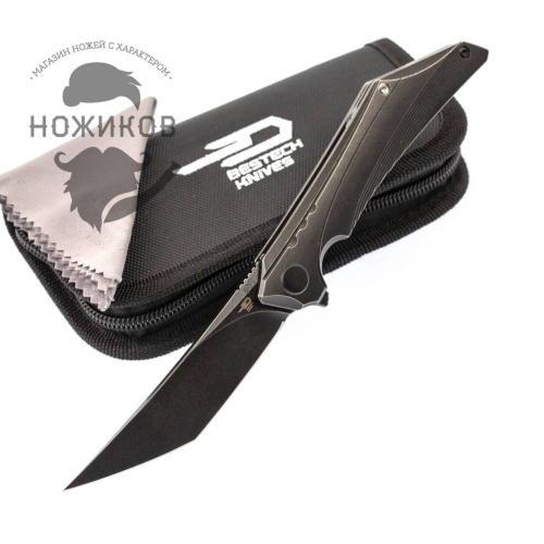 Складной нож Bestech Knives Kamoza Black BT1911B фото 3
