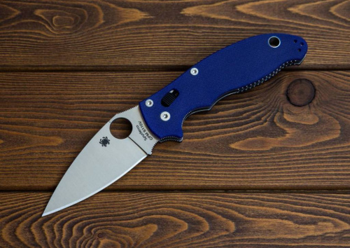 Складной нож Spyderco Manix 2 Blue 101GPDBL2 фото 14 Складной нож Spyderco Manix 2 Blue 101GPDBL2 фото 14