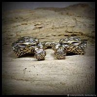 Фурнитура для браслета "Кельтский волк"