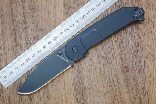 Складной нож Extrema Ratio BF2 Classic Drop Point Black фото 4