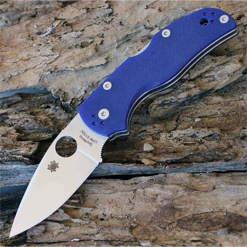 Складной нож Spyderco Native 5 - 41GPDBL5 фото 6 Складной нож Spyderco Native 5 - 41GPDBL5 фото 6