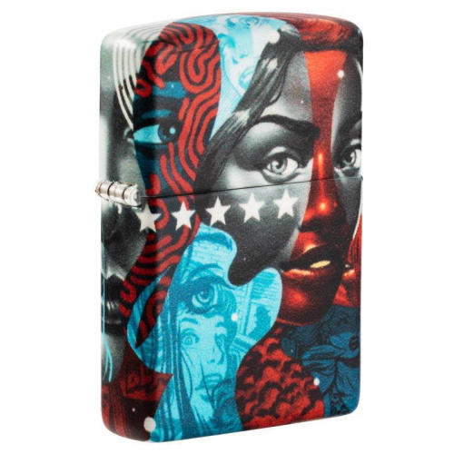 499 ZIPPO Зажигалка Zippo Tristan Eaton с покрытием White Matte