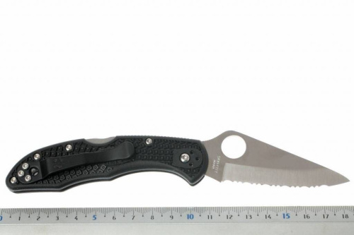 Складной нож Spyderco Delica 4 - 11SBK фото 11