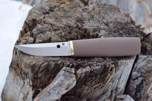 236 Spyderco Нож с фиксированным клинком Puukko -FB28GBNP фото 2