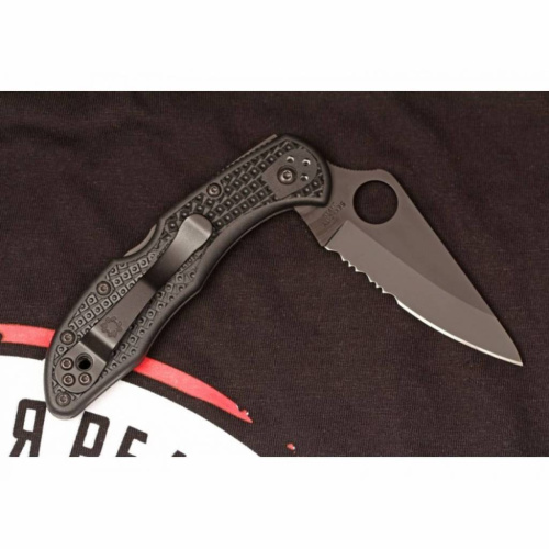 Складной нож Spyderco Delica 4 - 11PSBBK фото 17 Складной нож Spyderco Delica 4 - 11PSBBK фото 17