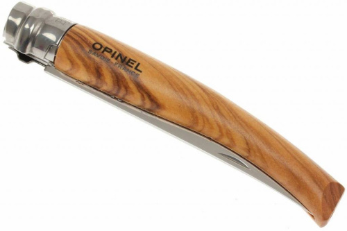 504 Opinel №10 VRI Folding Slim Olivewood фото 4 504 Opinel №10 VRI Folding Slim Olivewood фото 4