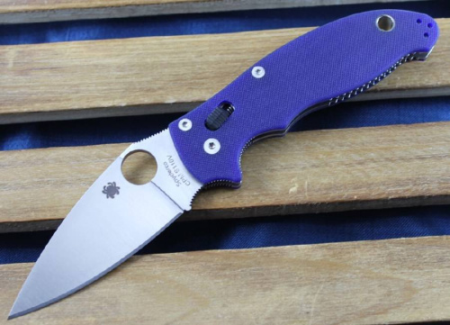 Складной нож Spyderco Manix 2 Blue 101GPDBL2 фото 17 Складной нож Spyderco Manix 2 Blue 101GPDBL2 фото 17