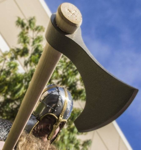 177 Cold Steel Viking Hand Axe фото 3
