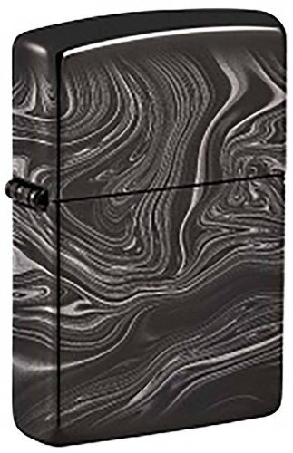 499 ZIPPO ZIPPO Marble Pattern Designпокрытием High Polish Black 499 ZIPPO ZIPPO Marble Pattern Designпокрытием High Polish Black