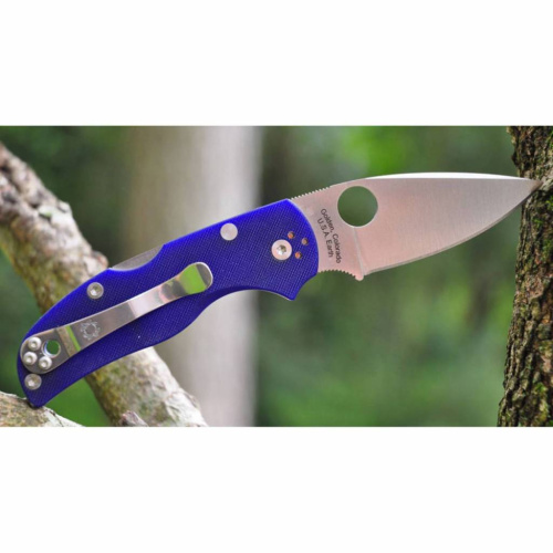 Складной нож Spyderco Native 5 - 41GPDBL5 фото 7 Складной нож Spyderco Native 5 - 41GPDBL5 фото 7