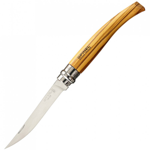 Складной нож Opinel Нож складной филейный№8 VRI Folding Slim Olivewood фото 2