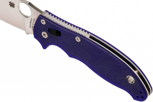 Складной нож Spyderco Manix 2 Blue 101GPDBL2 фото 7 Складной нож Spyderco Manix 2 Blue 101GPDBL2 фото 7