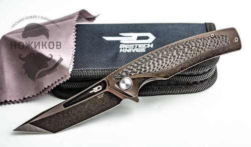 Складной нож Bestech Knives Predator limited edition Black BT1706E фото 8