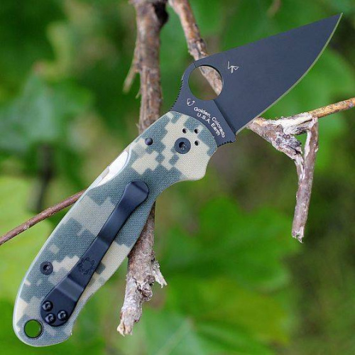 Складной нож Spyderco Para 3 - 223GPCMOBK фото 2